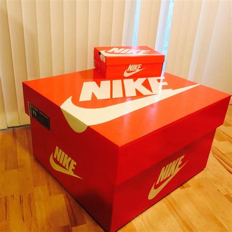 giant shoe box replica|nike shoe box design.